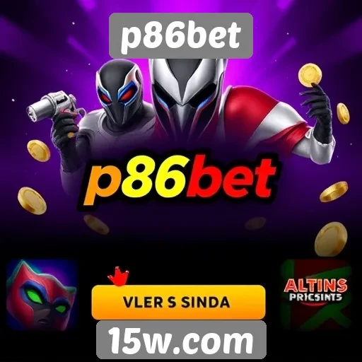 Diferenciais de jogos disponíveis no p86bet