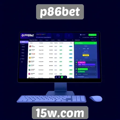 Facilidade de uso da plataforma p86bet