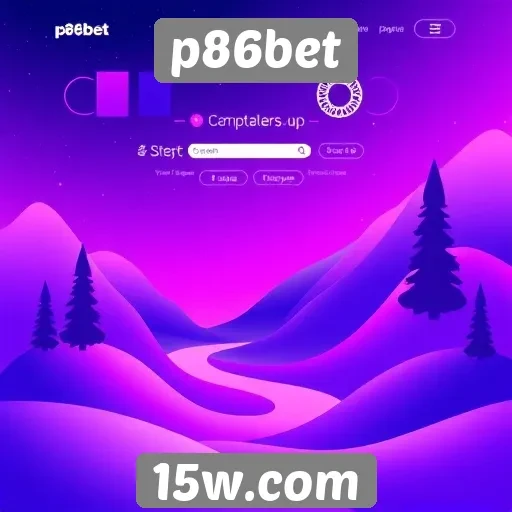 Experiência do usuário e navegação no site p86bet